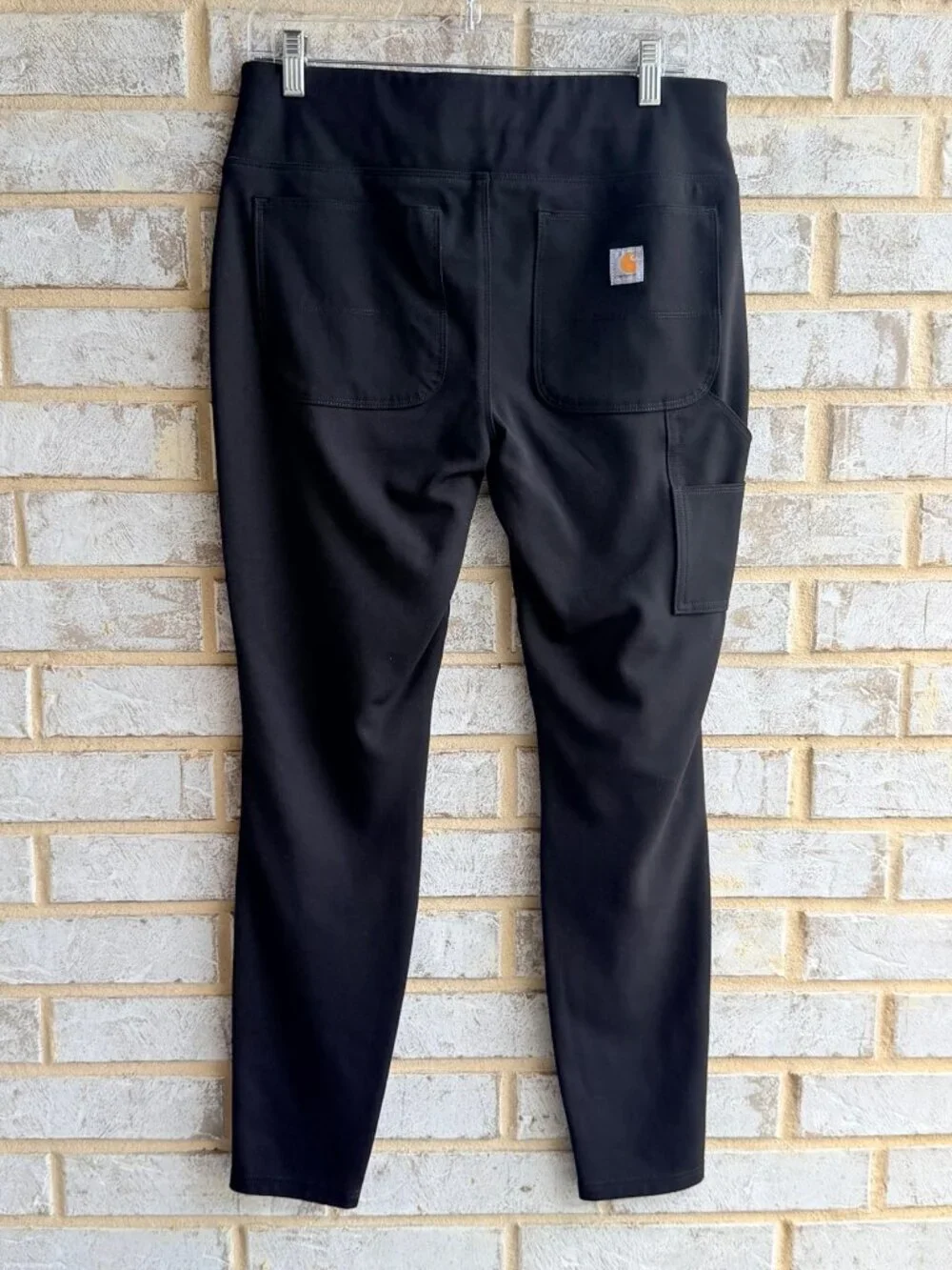 Carhartt Black Women's Force Fitted Midweight Utility Leggings Women's Size M - Picture 2 of 8